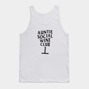 8ts Auntie Social Wine Club Tank Top